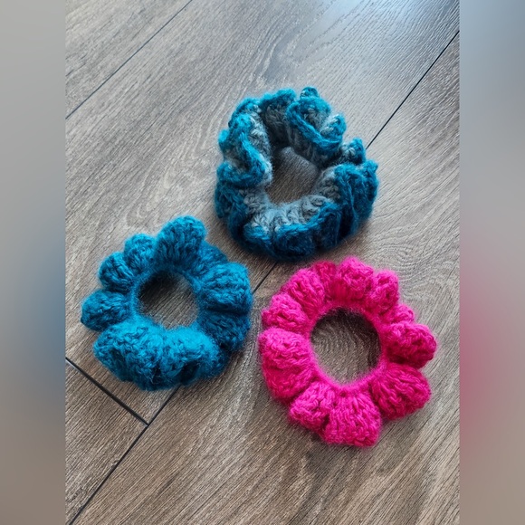 Fluffy Handmade Scrunchie - Picture 3 of 3